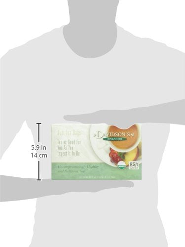 Davidson's Organics, Spearmint Leaves, 100-count Unwrapped Tea Bags