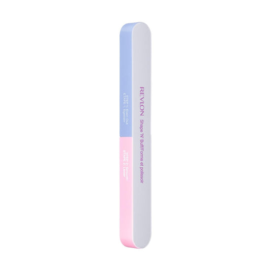 Revlon Shape ‘N’ Buff Nail Buffer, Gray, 1 Count