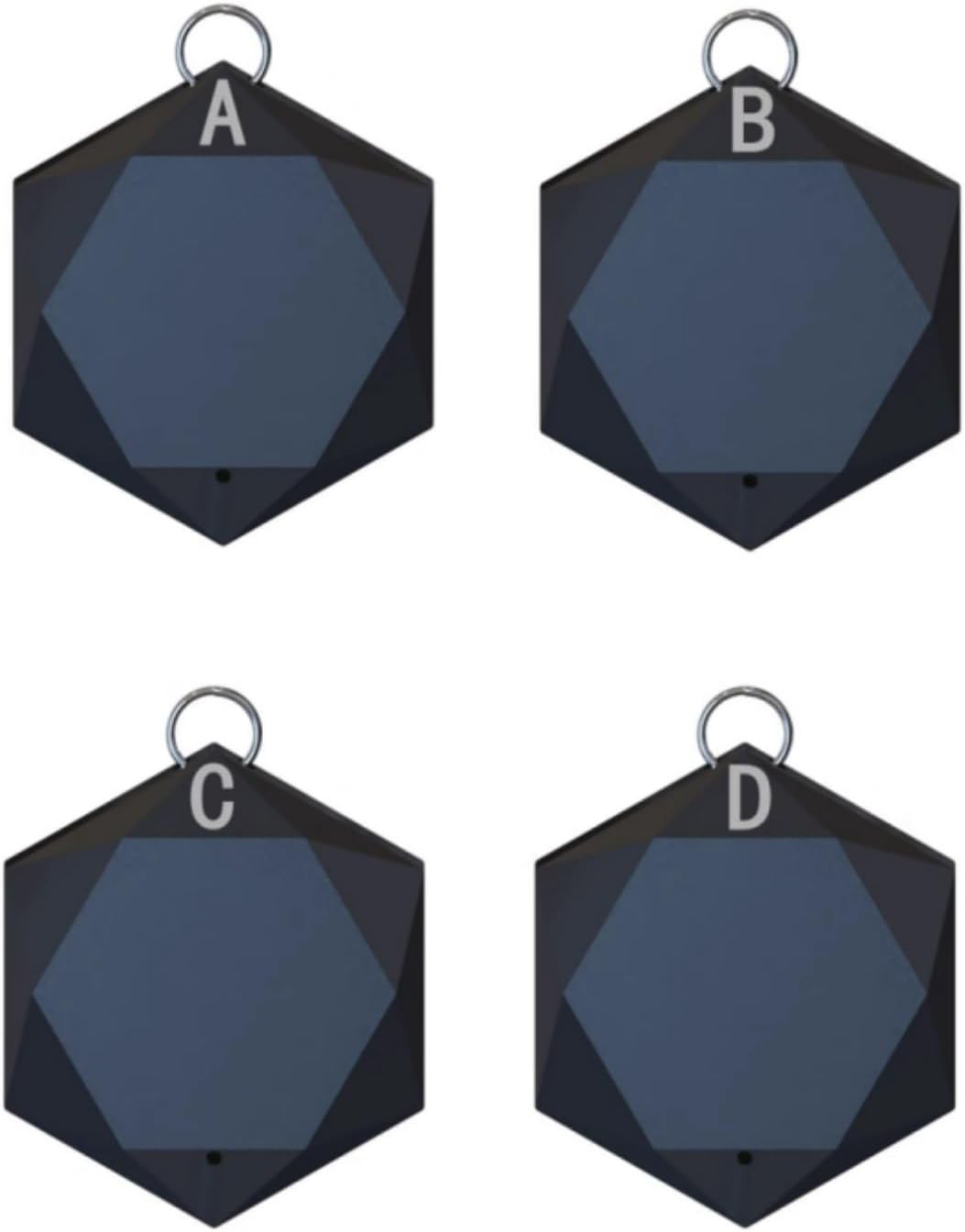 4 in1 Wireless Wallet Key Tracker with 1 Transmitter and 4 Receivers