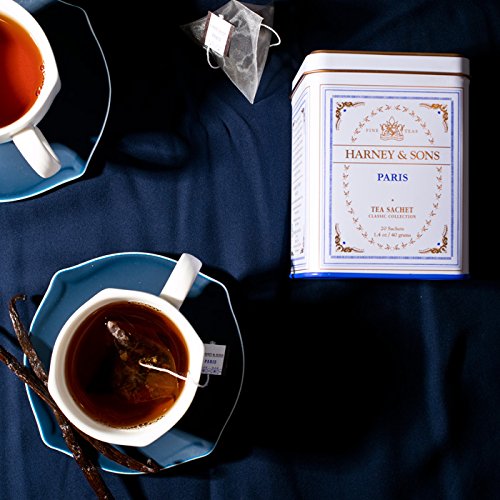 Harney & Sons Classic Paris Black Tea, 20 Sachets in Tin