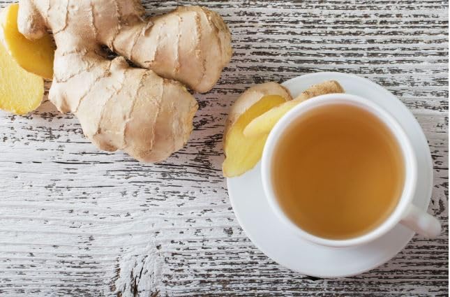 HAIO Ginger Tea With Honey - Korean Herbal Tea, 2.2 lb (1 kg) Jar