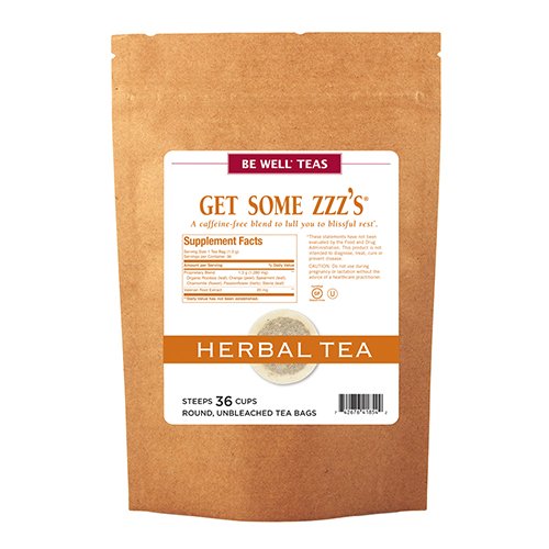 The Republic of Tea Be Well Teas No. 5, Get Some zzz’s Herbal Tea For Rest, Refill Pack of 36 Tea Bags