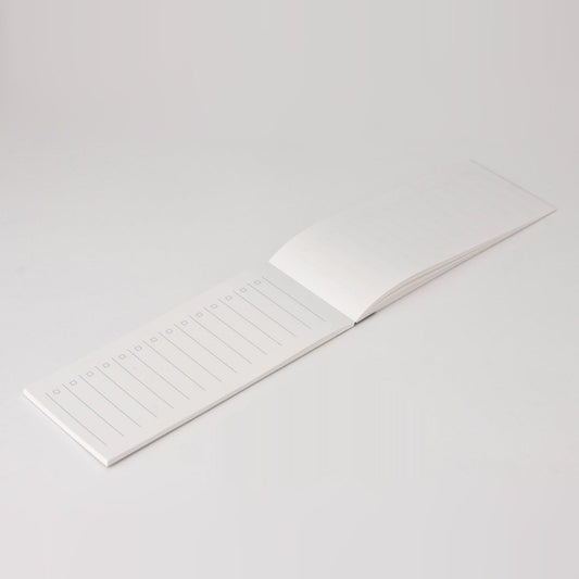 MUJI Checklist Notepad 40sheets Line of 14