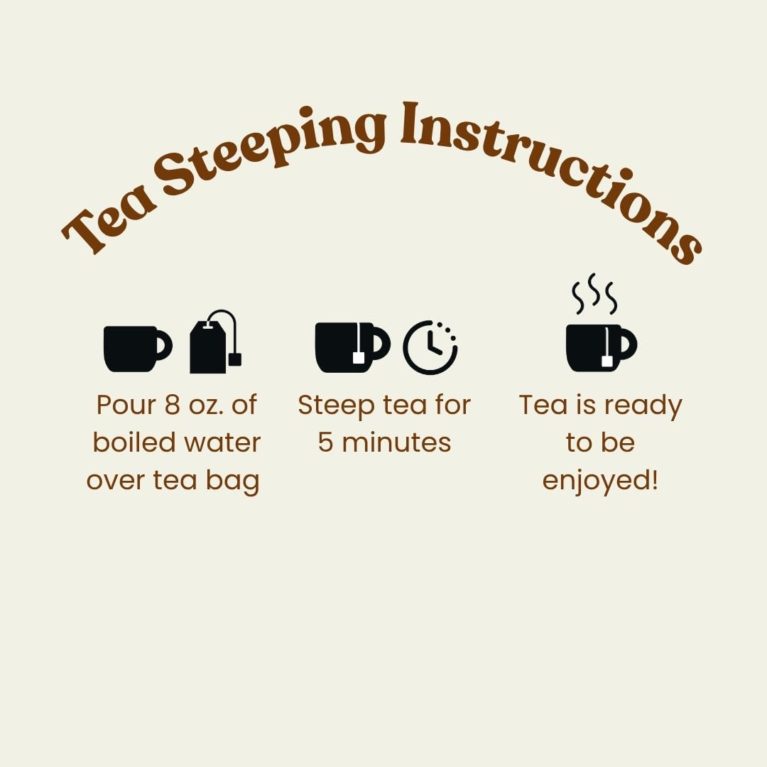 Kappah Organic Fennel Stomach Ease Tea Bags | Caffeine Free | Supports Digestive Wellness
