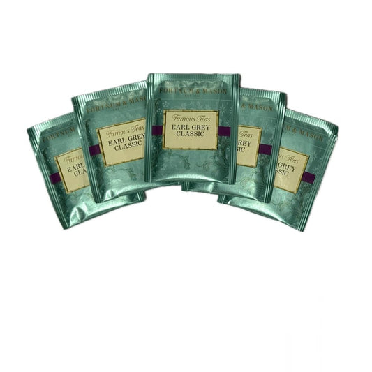 Fortnum and Mason British Tea. Earl Grey Classic 25 Count Tea Bags (1 Pack) USA