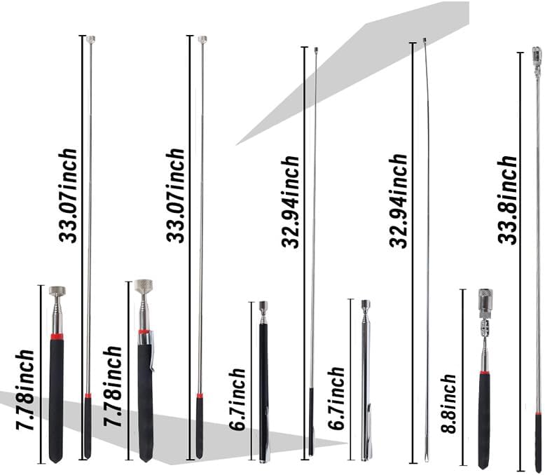 7 Pack Telescoping Magnetic Pickup Tool Set