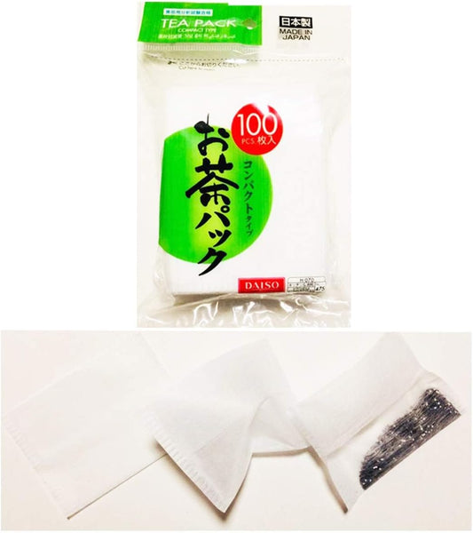 5x100pcs Disposable Filter Bags for Loose Tea -Hard type