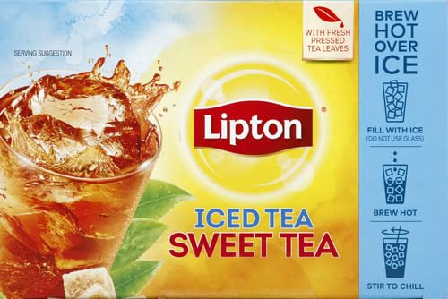 Lipton Honey Ginger Green Tea Bags, 120 Count (20 Count 6-Pack)