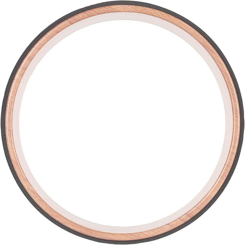 Yoga Wheel Cork Massage Wheel Pilates Yoga Circle Roller for Stretching Inner Wooden Yoga Wheel