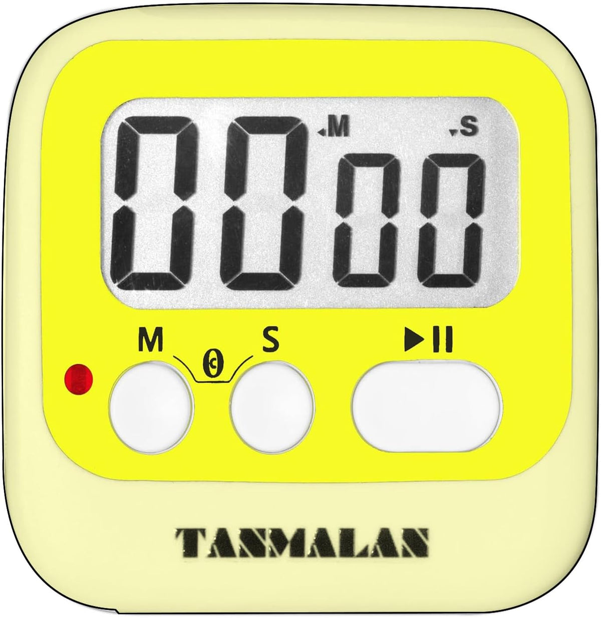 Easy to USE, Digital Kitchen Timer, Magnetic Timer,Tanmalan(Black,1 Pack)