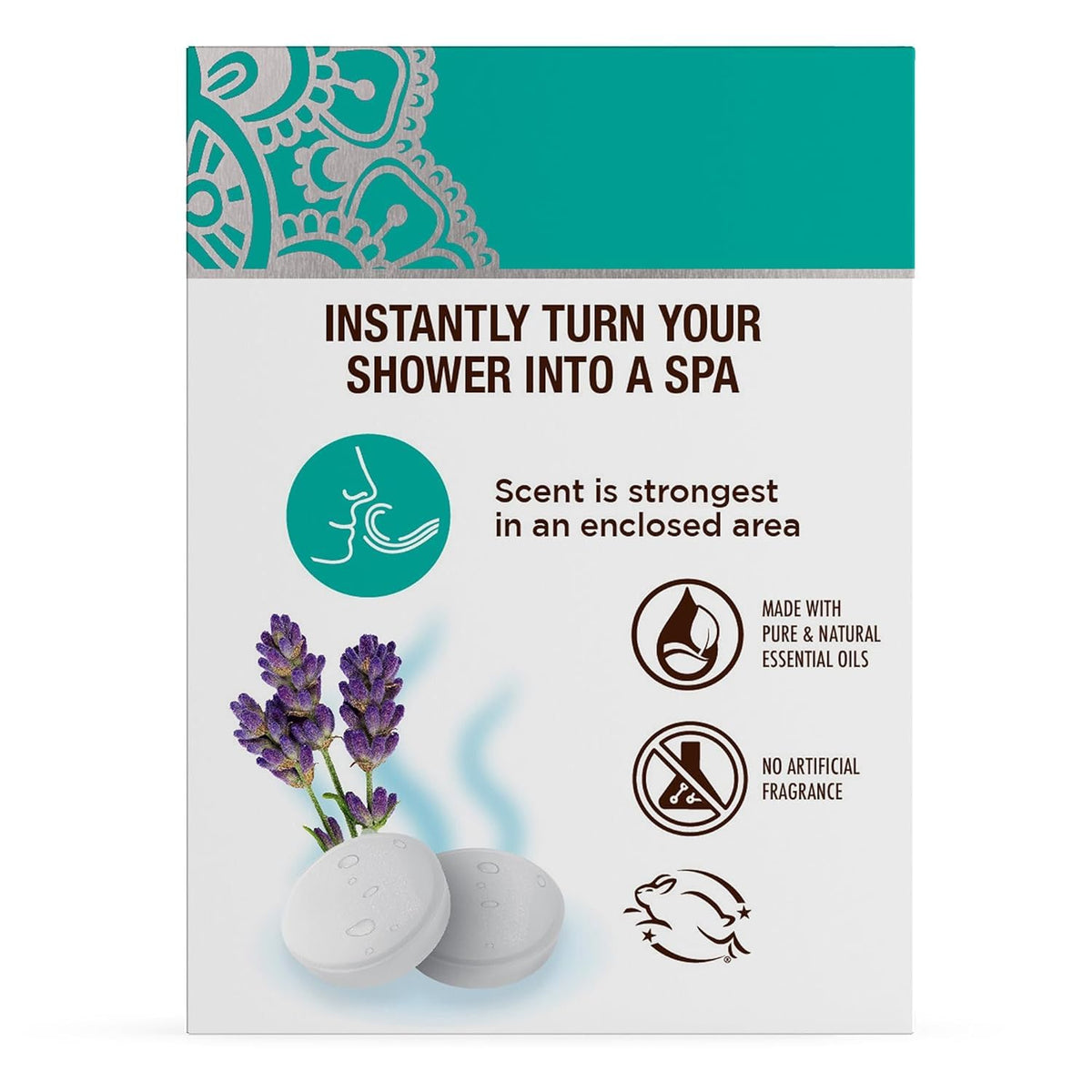 GuruNanda Lavender Vapor Shower Tablets, 15 ct