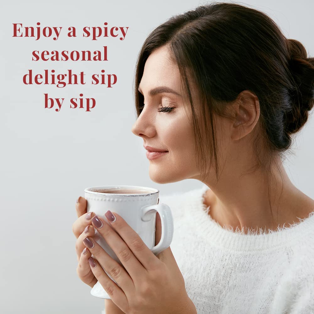 The Republic of Tea Cardamom Cinnamon Herbal Tea, Caffeine Free, 36 Count