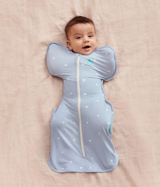 Love to Dream Swaddle UP, Baby Sleep Sack, Self-Soothing Swaddles for Newborns, Get Longer Sleep, Secure Fit Helps Calm Startle Reflex, New Born Essentials for Baby, 1.0 TOG, 13-19 lbs, Deep Olive