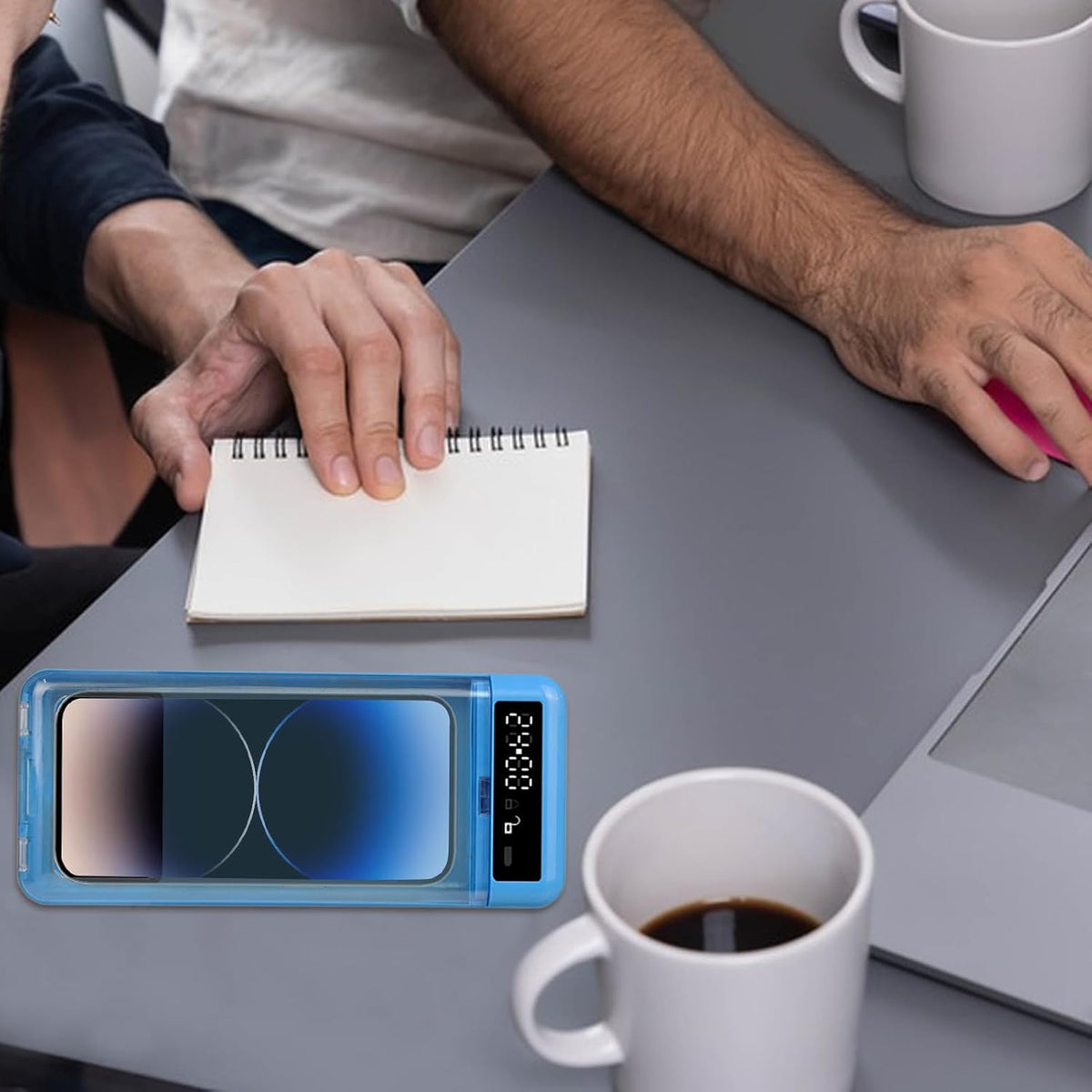 Phone Lock Box with Timer Portable Transparent Timer Lock Box