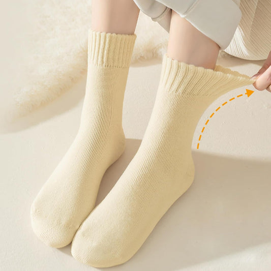 PAPA'S ICE CREAM Gifts for Her Women Wife: Thermal Thick Wool Socks Boot Winter Fuzzy Warm Cozy Socks