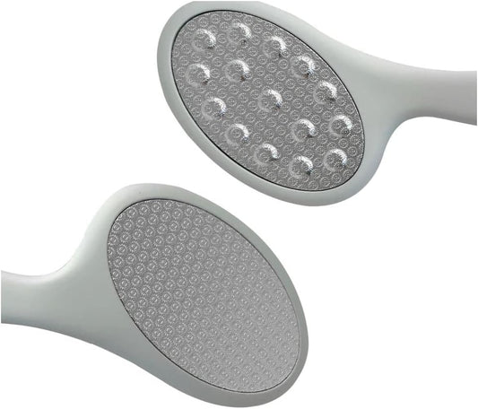 Barefoot Scientist Smooth Things Over Stainless Steel Pedicure and Foot File for Exfoliation, Pumice Alternative for Smooth Feet and Heels