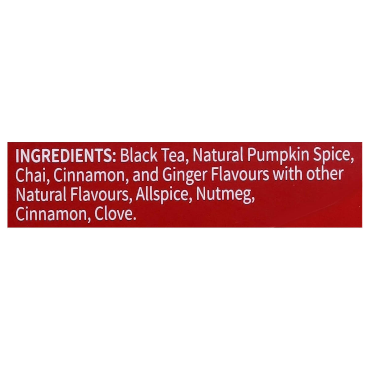 Twinings Pumpkin Spice Chai Black Tea Individually Wrapped Bags, 20 Count (Pack of 6), Warm, Spicy & Aromatic, Caffeinated, Enjoy Hot or Iced, 120 Teabags