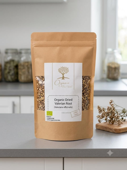 Organic Dried Valerian Root 2 oz – Valeriana Officinalis – Natural Herbal Supplement – Non-GMO, Vegan, Kosher, No Fillers, Caffeine-Free