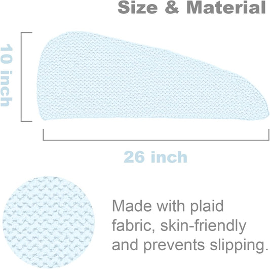 Microfiber Hair Towel for Women 3 Pack Super Absorbent for Curly