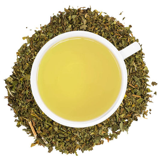 Organic Spearmint Loose Leaf Tea - 1oz Bag (Approx. 15 Servings) | Full Leaf Tea Co.