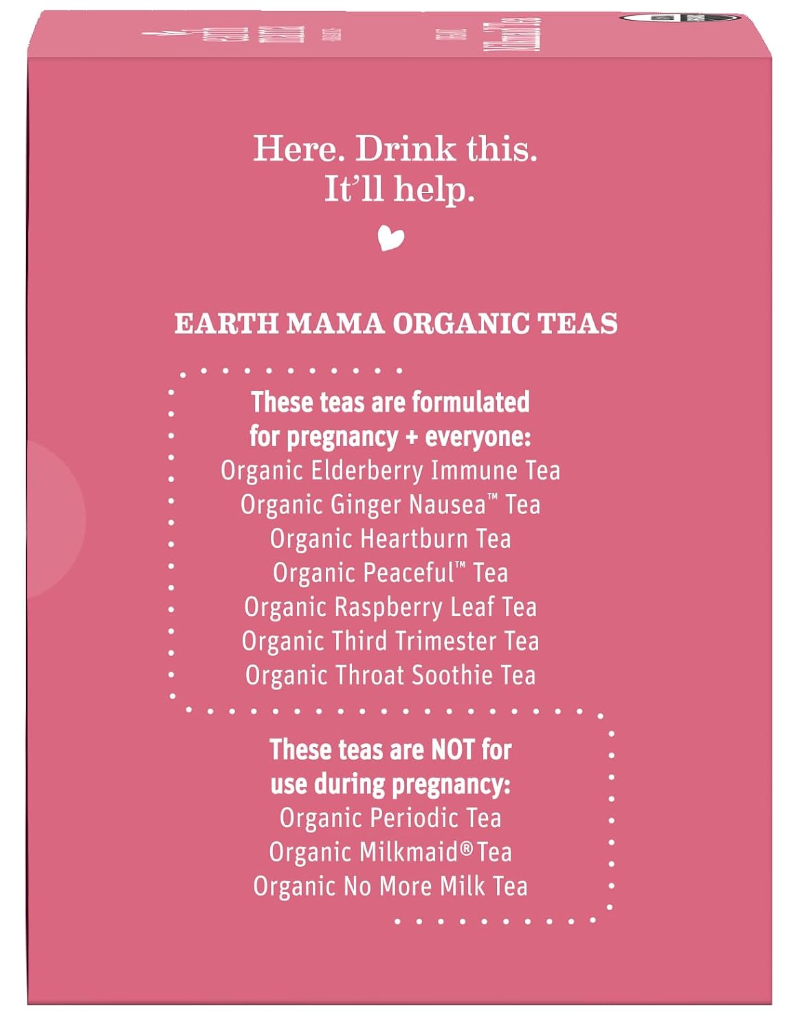 Earth Mama - Organic Milkmaid Tea, Lactation Support - 32 Teabags
