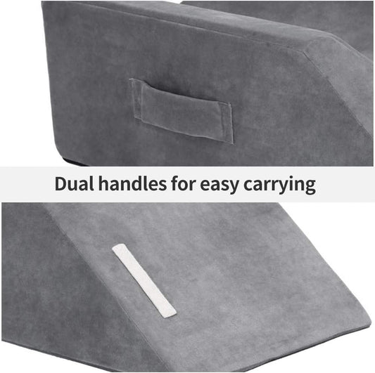 LightEase Memory Foam Leg Support and Elevation Pillow for After Surgery