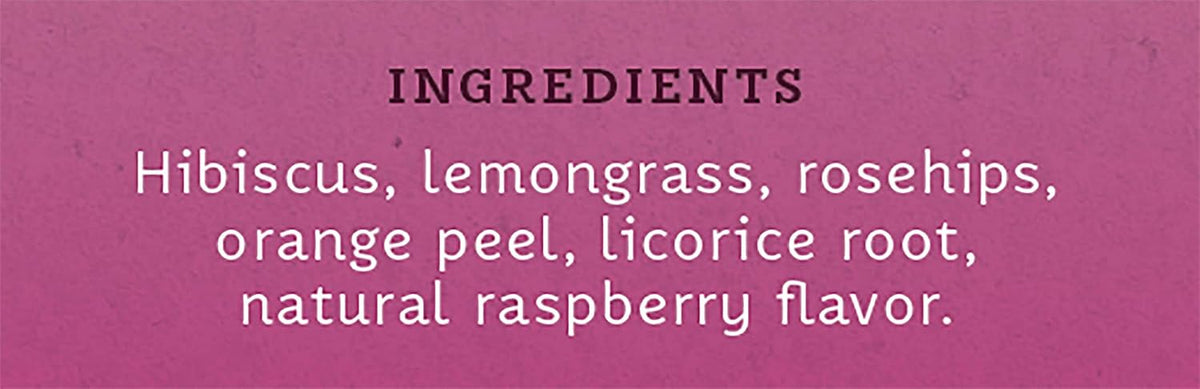 STASH Wild Raspberry Hibiscus Herbal Tea, 100 Bags Bulk Pack, Caffeine Free