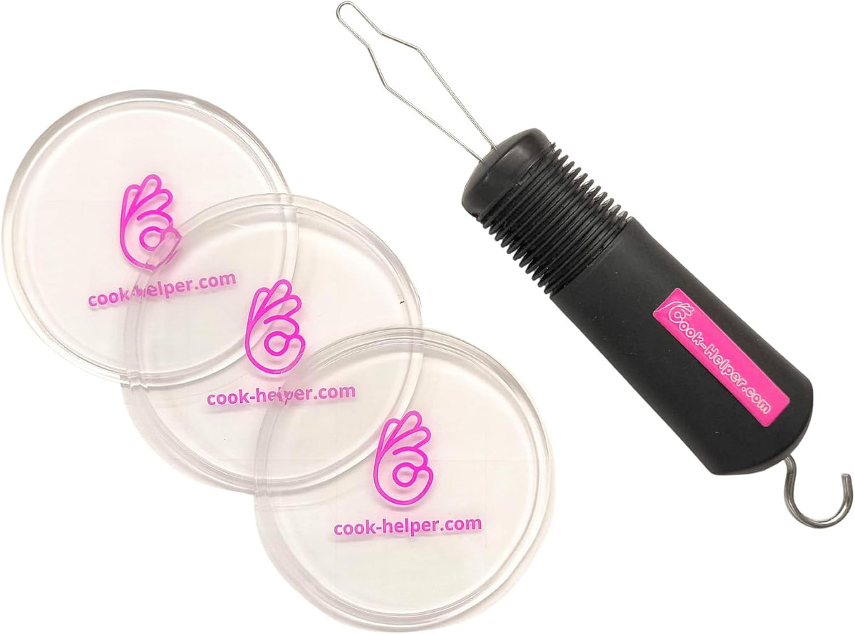 Non-Slip Pad and Button Hook Bundle