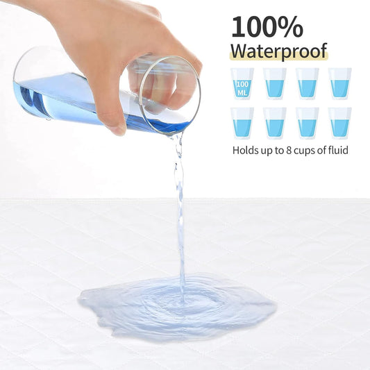 CoolShields Reusable Waterproof Bed Pads Washable Underpads 34 x 52(1 Pack)