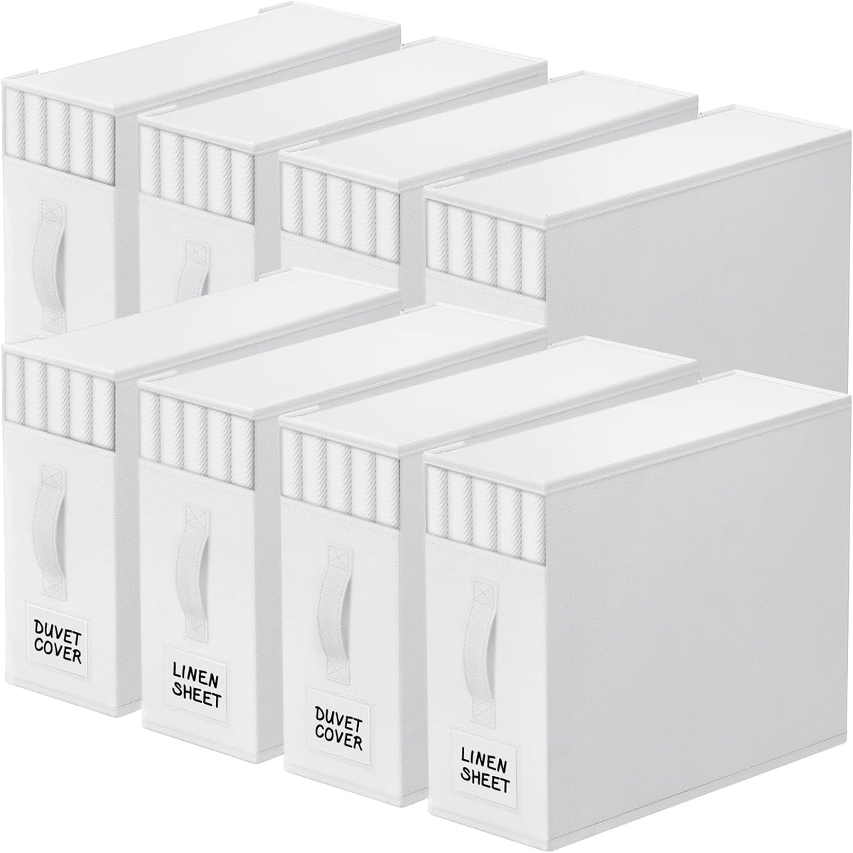 StorageTastic Bed Sheet Closet Organizers and Storage Under Bed Storage