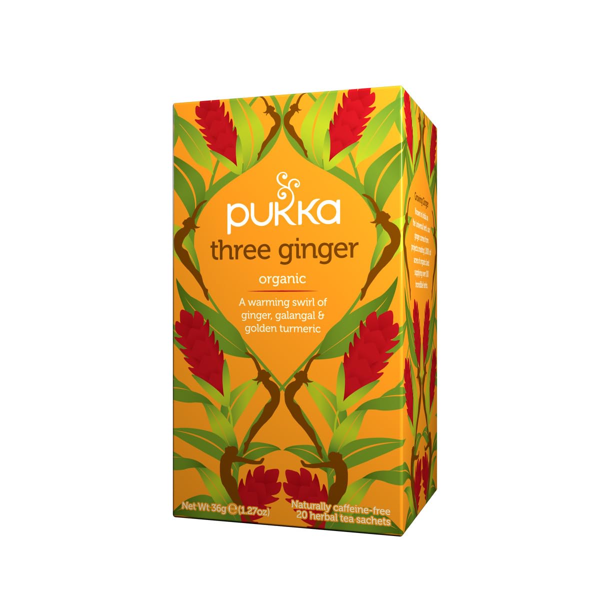 Pukka Tea Bags, Organic (Elderberry + Echinacea, Matcha Green,Chamomile Vanilla & Manuka Honey, & Three Ginger) (1ea) (Variety Pack)
