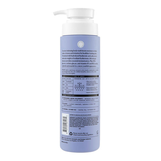 Naturium The Smoother Glycolic Acid Exfoliating Body Wash, Soft & Smoothing Cleanser, 16.9 oz