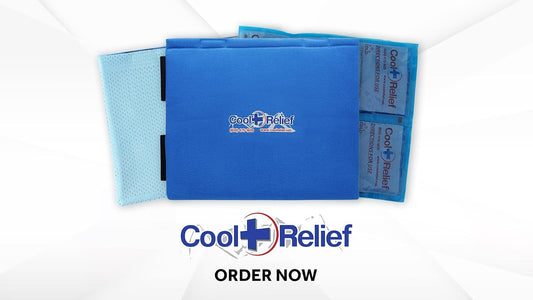 CoolRelief FlexGel - Versatile Gel Ice Pack Wrap for Knee, Shoulder, and Hip - Medical Grade Reusable - Advanced Cold Therapy (11" x 12" - Single Pack)