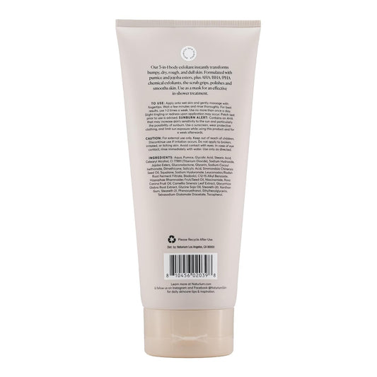 Naturium KP Body Scrub & Mask, AHA, BHA, PHA Exfoliants, 8 fl oz