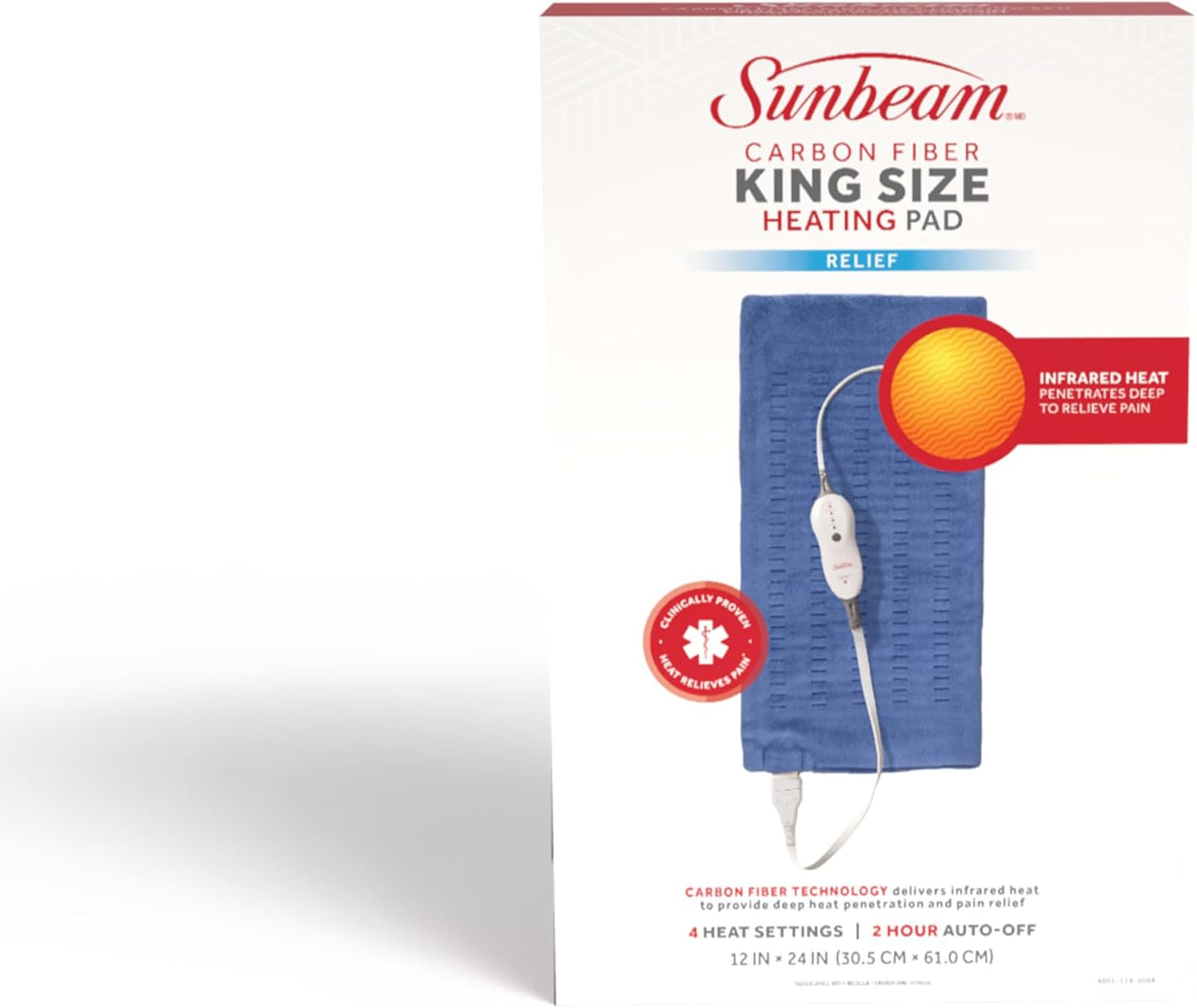 Sunbeam King Sized Heating Pad