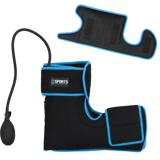 Sports Unlimited Cold Compression Ankle Wrap with Two Gel Packs
