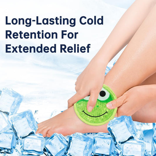 Gel Ice Pack for Injuries 2 Packs Cute Reusable Hot Cold Gel Packs
