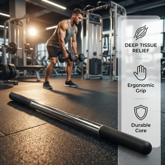 17.5”Muscle Roller Massage Roller Stick for Myofascial Release