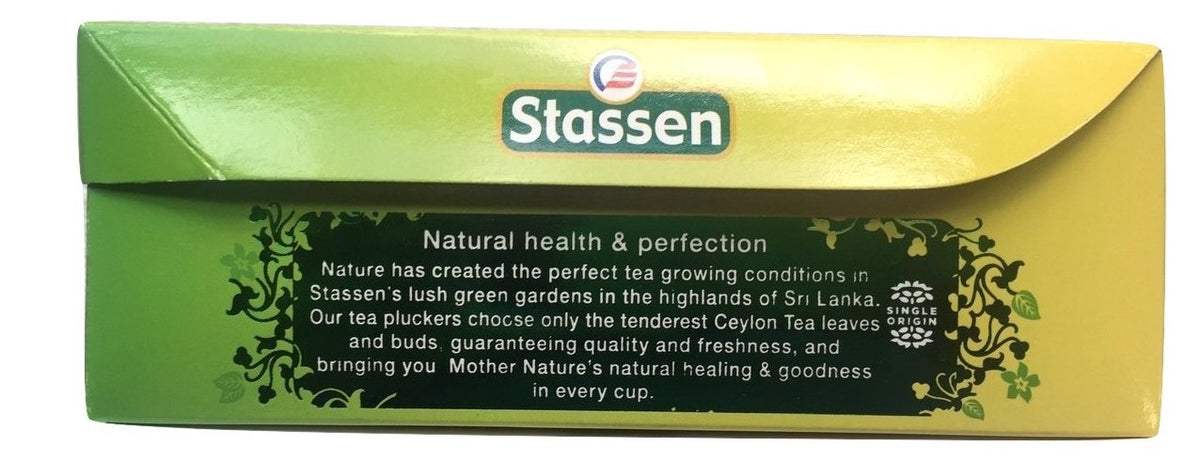 Stassen Pure Jasmine Green Tea, 100 Tea Bags (Pack of 2)