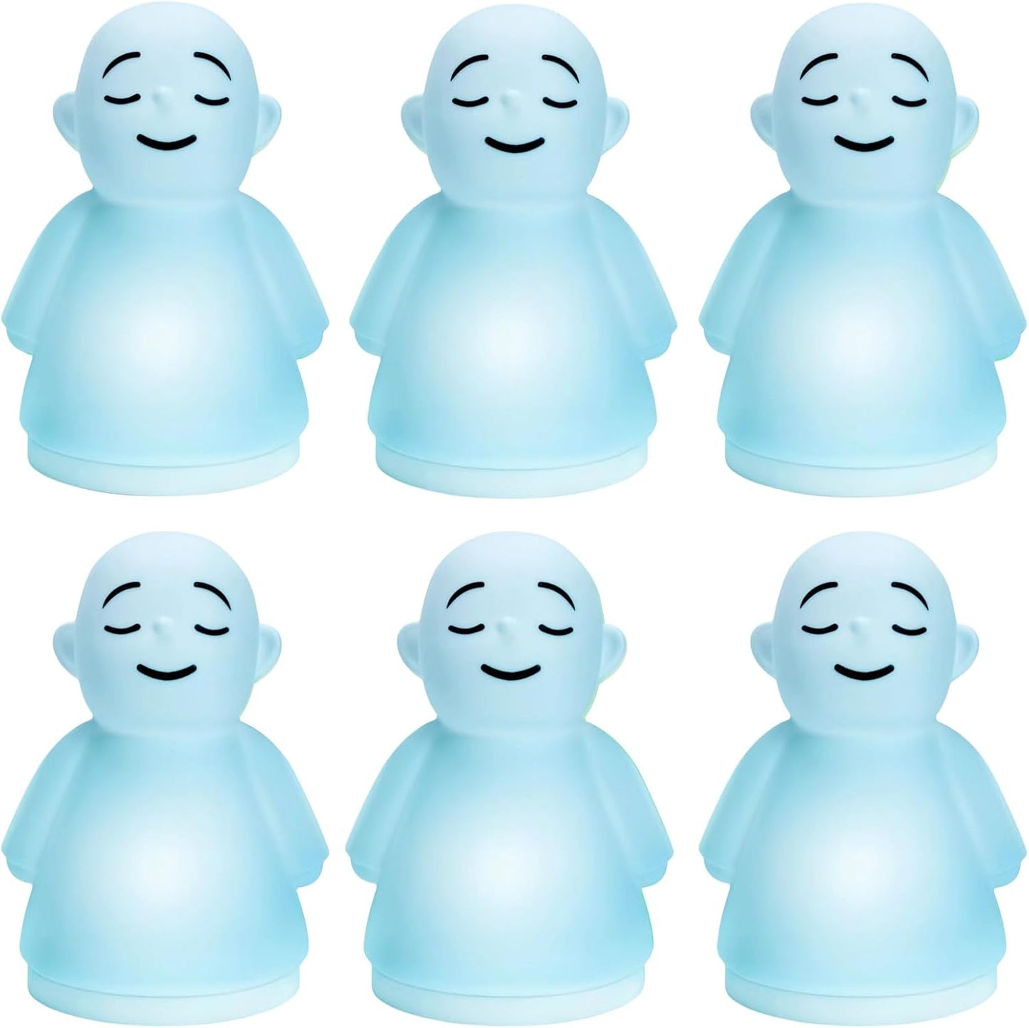 Mindfulness Meditation Anxiety & Stress Relief Tool for Women Men- Relaxing for Adults Kids - Upgraded 2 in 1 Touch Breathing Night Light