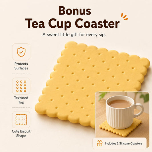 Cooling Clip-On Mini Fan for Cup & Bowl,Cute Coffee Chiller (Style1)