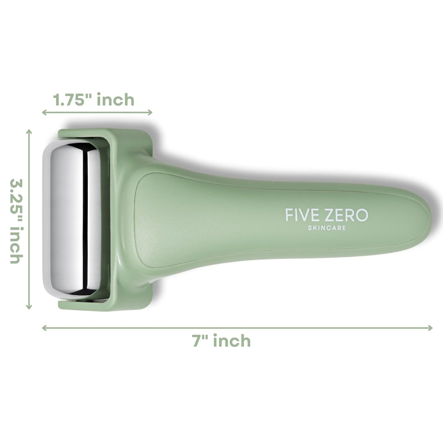 Ice Roller for Face & Body | Target Puffiness, Redness & Firm Skin | Stainless Steel Roller for Long-Lasting Cooling