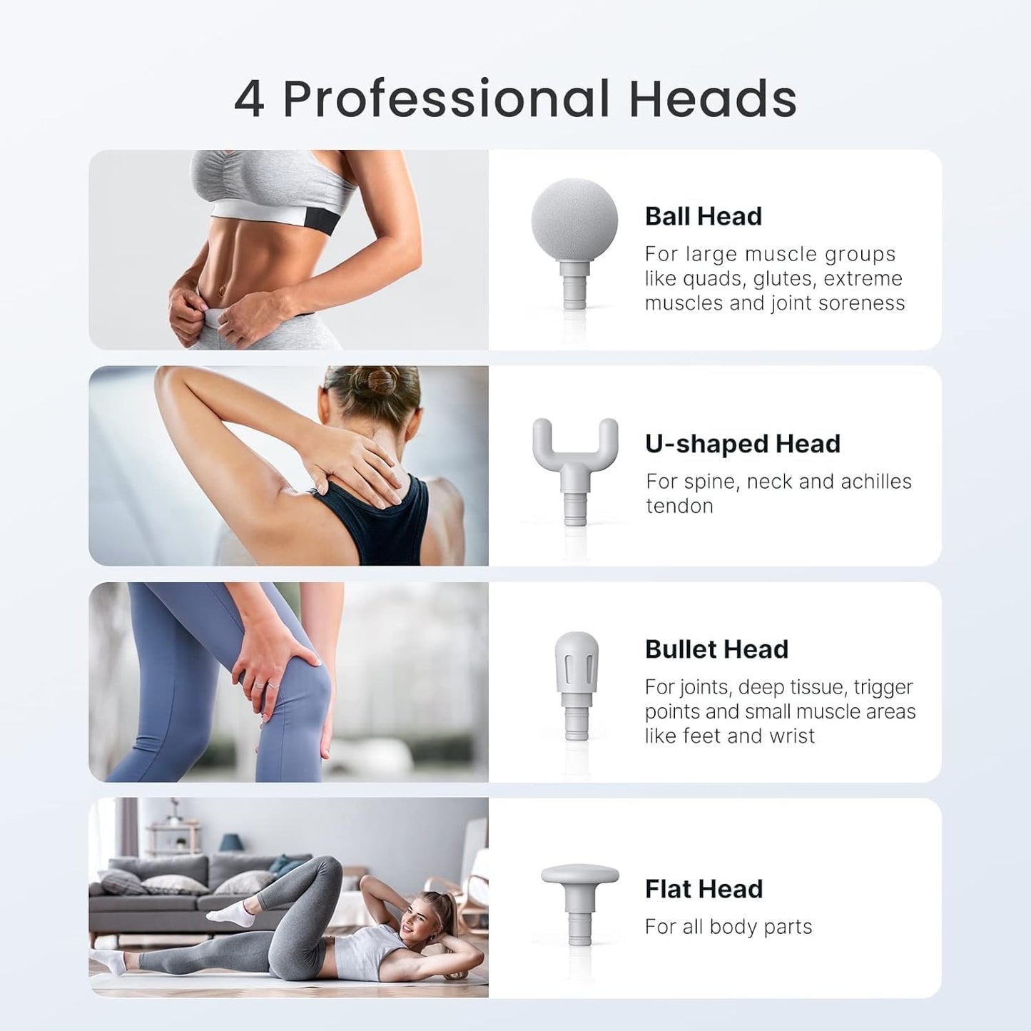 RENPHO Micro One Super Mini Massage Gun for Women, Portable Travel Massager for Muscle Relief, FSA Approved, 4-Speed Percussion Massage Gun for Office, Home & Daily Comfort, HSA