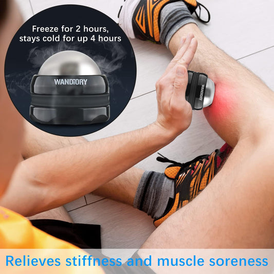 Mountable Massage Ball, 3 in 1 Muscle Recovery Massager, for Pain Relief, Myofascial Release, Knots, and Deep Tissue, Trigger Point Massage Therapy, Ideal Gifts for Loved Ones