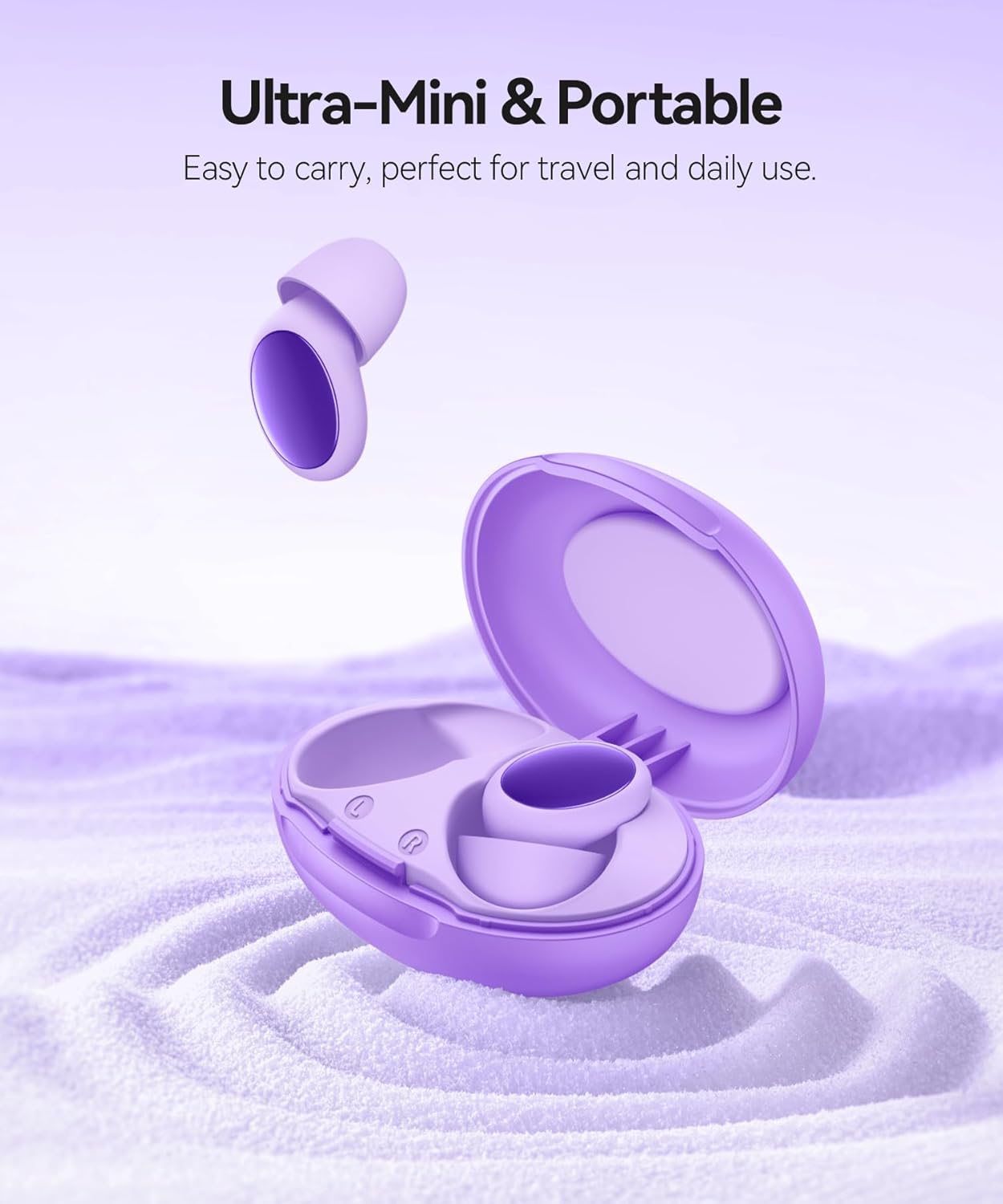 45dB Ear Plugs for Sleeping Noise Cancelling Ear Plugs for Noise Reduction & Snoring, Concerts, Earplugs for Sleep,Sider Sleepers Airplane, Silicone Earplugs Reusable
