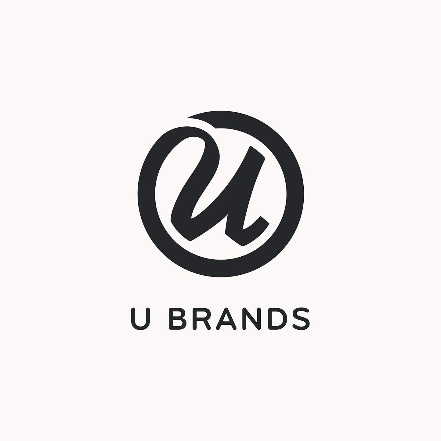 U Brands Magnetic Dry Erase Calendar White Board, 30" x 20", White Wood Style Frame, Includes Magnets