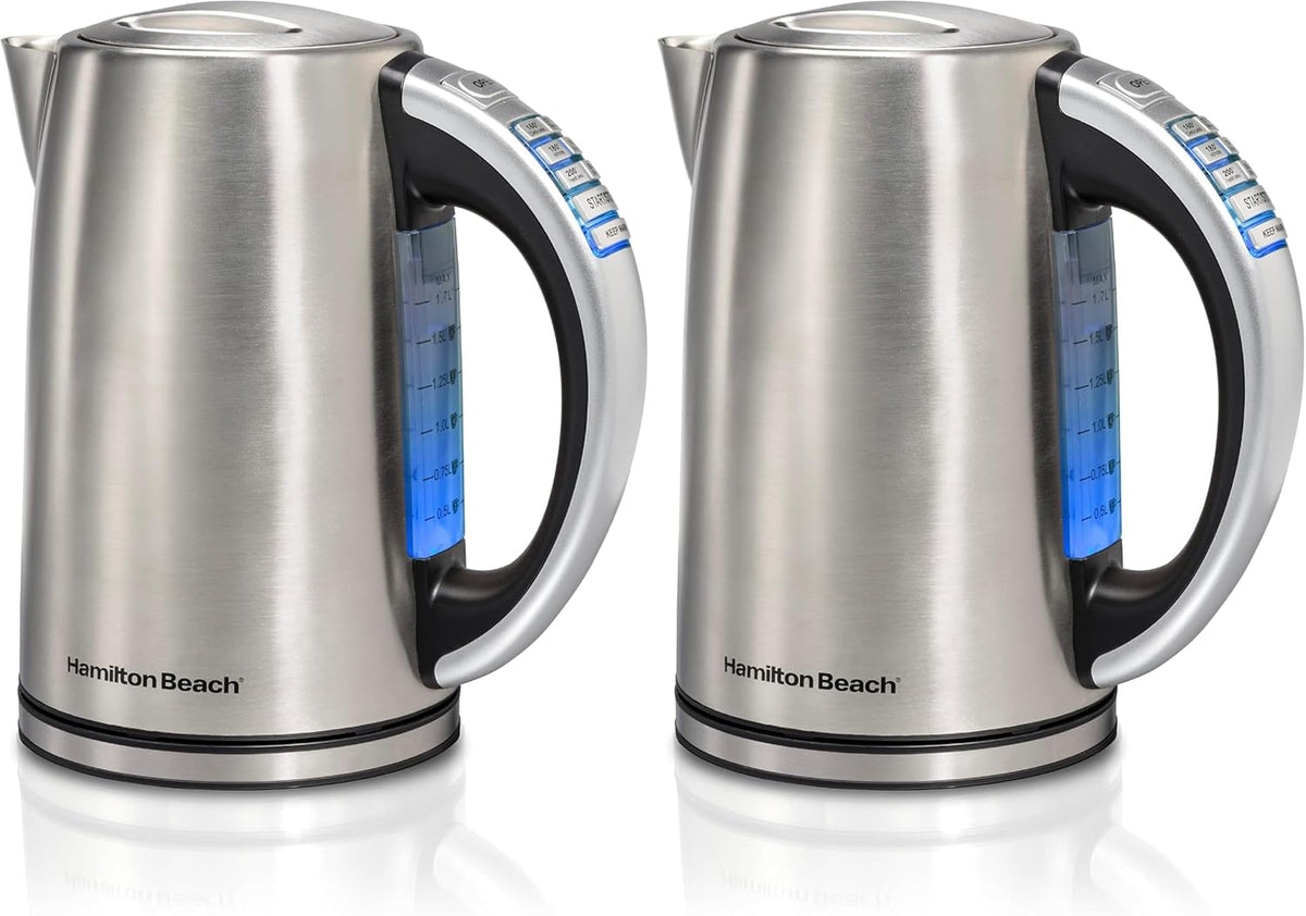 Hamilton Beach 1.7 Liter Electric Tea Kettle, Water Boiler & Heater