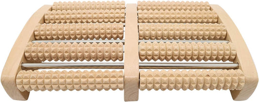 X Large Plantar Fasciitis Wooden Foot Massager Roller Pressure Point Therapy Massager Relieve Arch and Heel Pain Eliminate Muscle Fatigue Promote Blood Circulation
