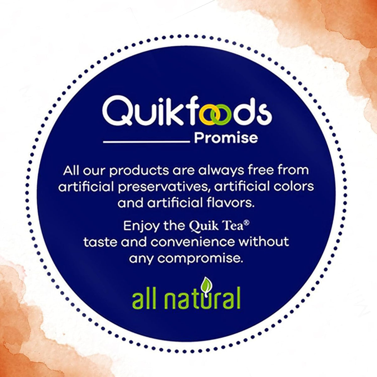 QuikTea Instant Chai Tea Latte Mix, Turmeric Ginger, 20 Sachets
