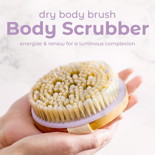MainBasics Dry Brushing Body Brush for Lymphatic Drainage
